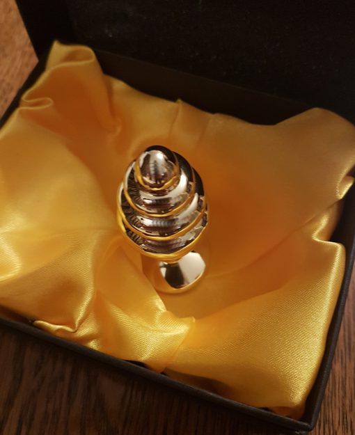 Geile gouden kleine buttplug - Robijn - Afbeelding 4