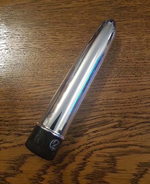 Zilveren Vibrator - Afbeelding 2