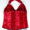 Fluweel rode corset