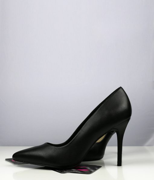 Lederlook pumps met puntneus - Afbeelding 3