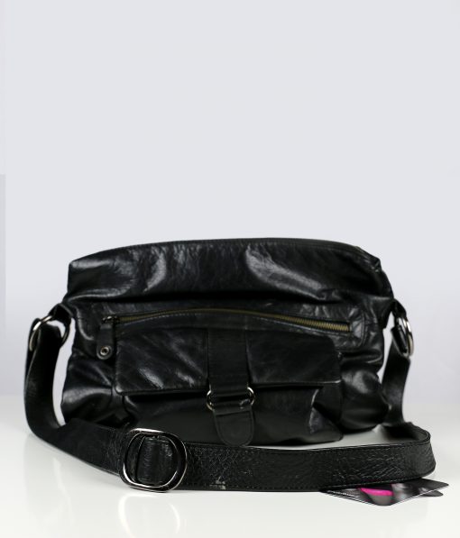Mijn oude leren tas