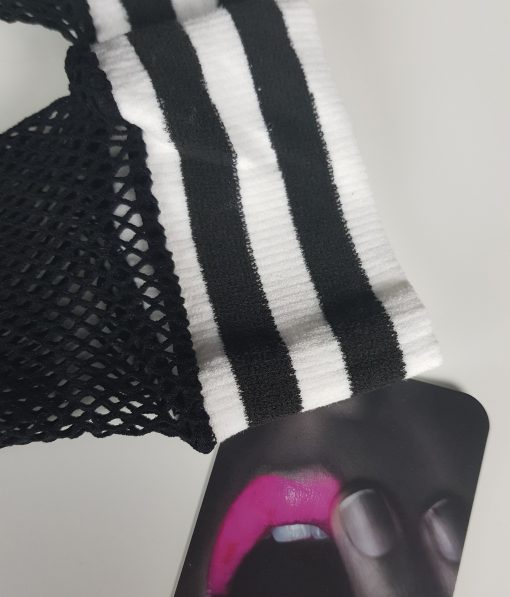 Fishnet pantysokjes met mooie rand - Afbeelding 2