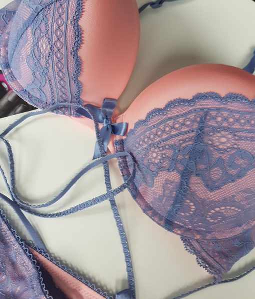 Luxe bh setje met string en slipje - Afbeelding 2