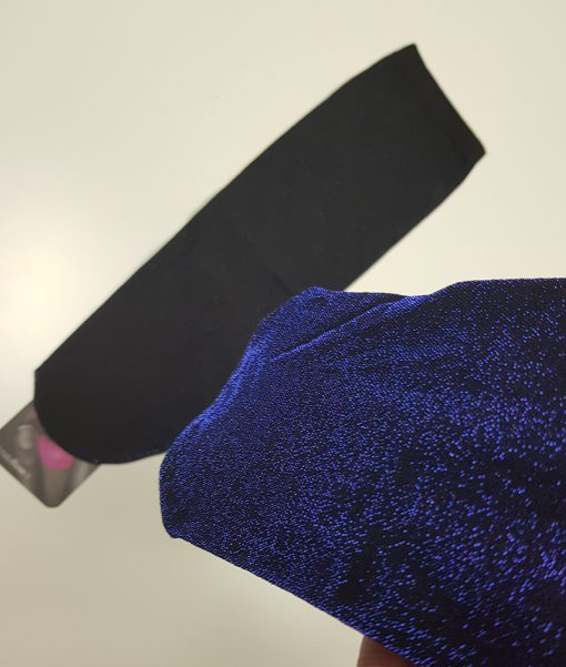 Blauwe glitter pantysokken - Afbeelding 2