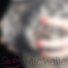 Foto's in casual zwart met netstof