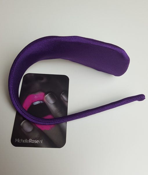 Gedragen C-string - paars - Afbeelding 3