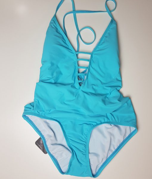 Blauwe badpak