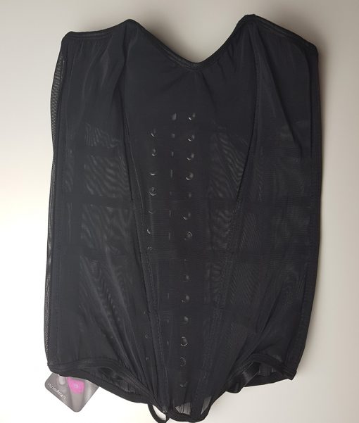 Doorschijnend corset topje