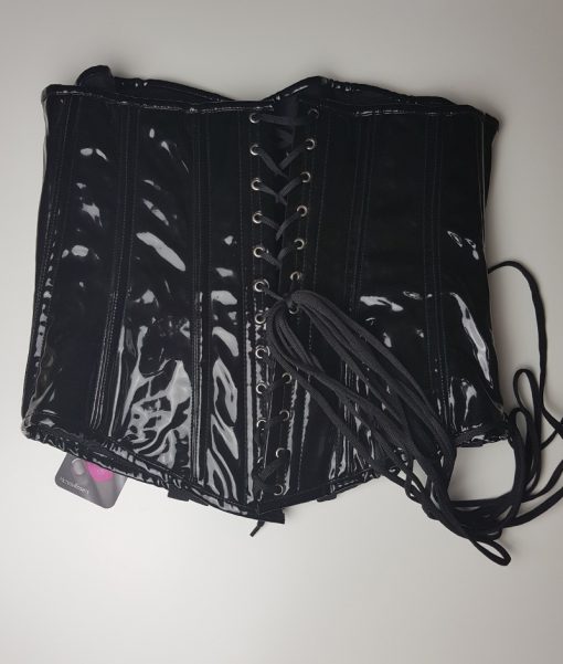 Lak snoer corset - Afbeelding 4