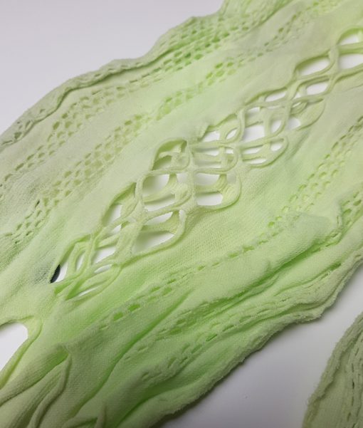 Lichtgroene catsuit - Afbeelding 2