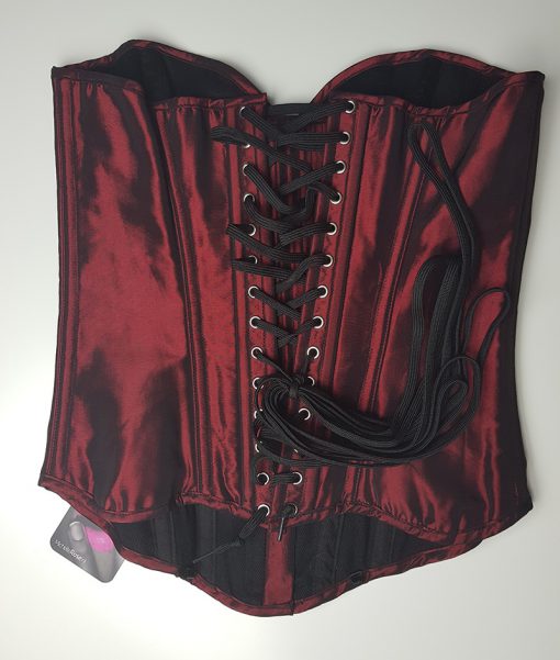 Rood snoer corset - Afbeelding 2