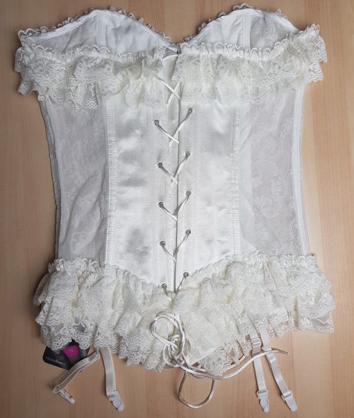 Sexy wit corset - Afbeelding 4