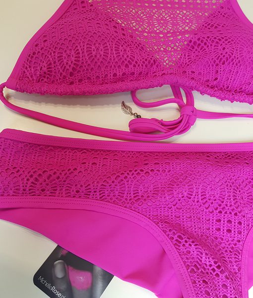 Sexy roze gedragen bikini - Afbeelding 2