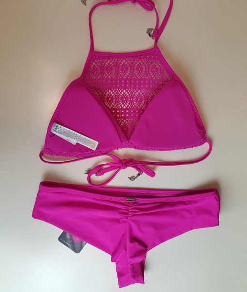 Sexy roze gedragen bikini - Afbeelding 3