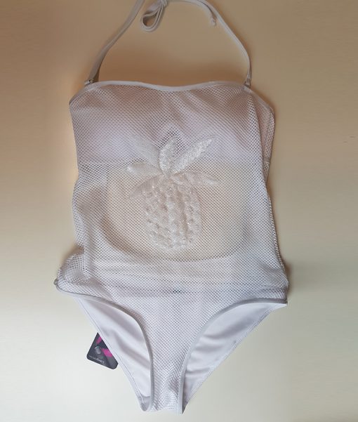 Sexy witte badpak