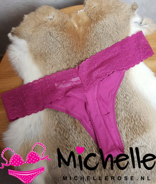 Sexy roze gedragen string - Afbeelding 2