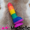 Gebruikte dildo kleurtjes 21cm