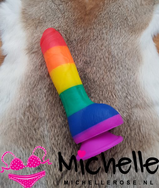 Gebruikte dildo kleurtjes 21cm