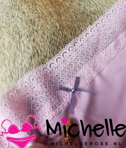 Zacht roze gedragen hipster slipje - Afbeelding 2