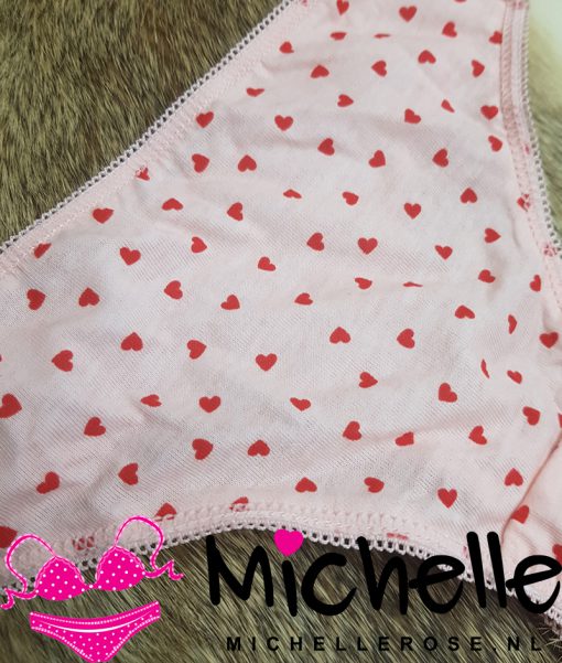 Roze I love you string - Afbeelding 2
