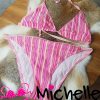 Roze versleten bikini