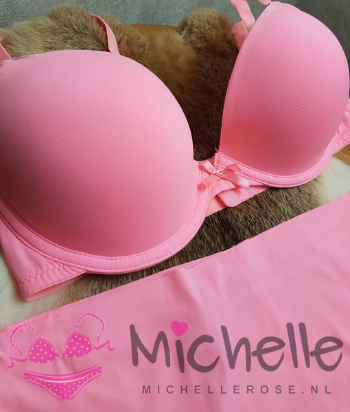 Superzacht met naadloos slipje roze setje - Afbeelding 2