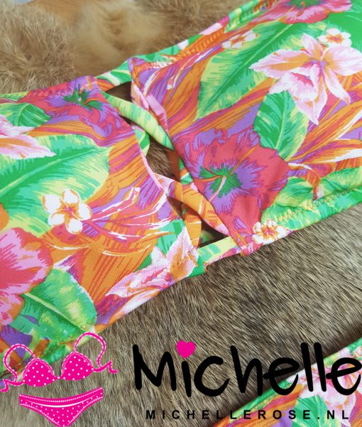 Zomerse gedragen bloemen bikini - Afbeelding 2