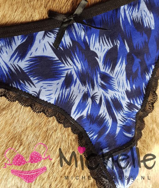 Lekker gedragen stringetje blauw - Afbeelding 2