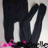Dikke gedragen winter panty
