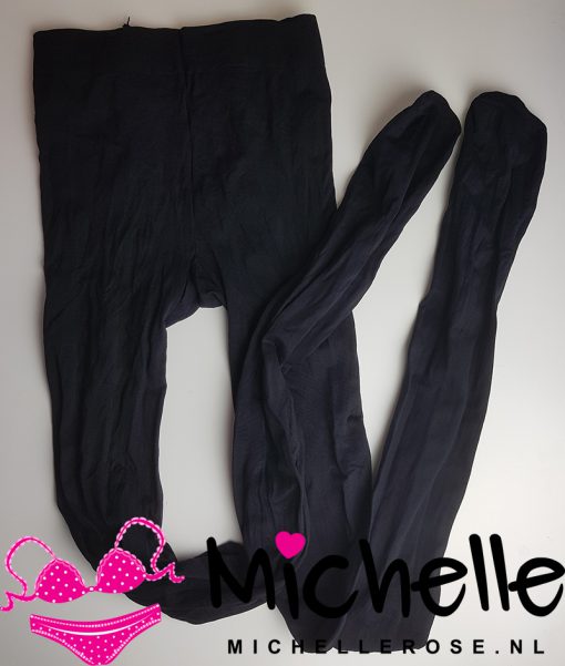 Dikke gedragen winter panty