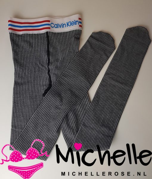 Gedragen Calvin Klein panty 80 den