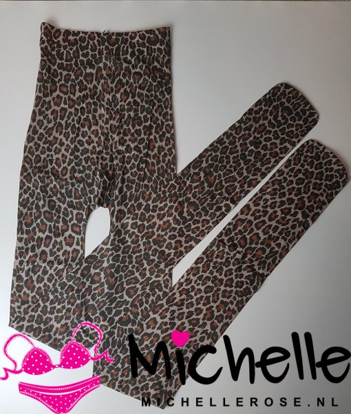 Prachtige gedragen merk panty panterprint - Afbeelding 2