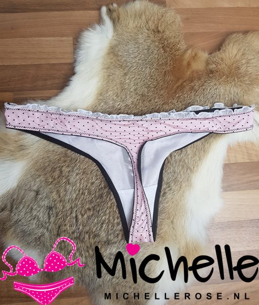 Lief roze gedragen string - Afbeelding 3