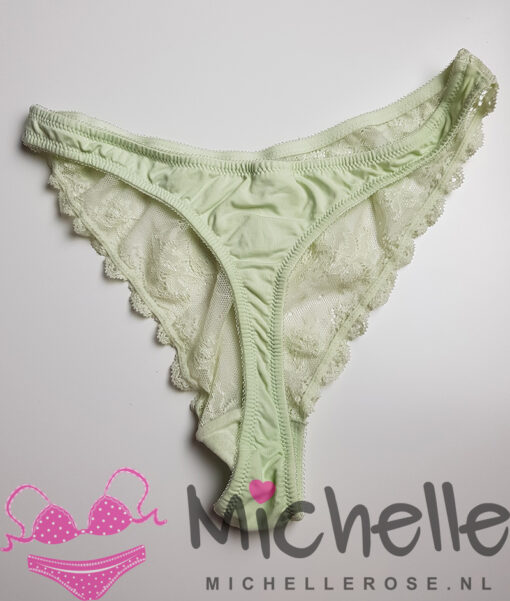 Groene kanten string - Afbeelding 2