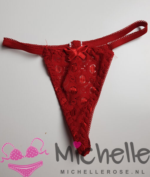 Kleine rode string