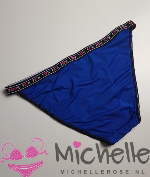 Mooi blauw gedragen slipje - Afbeelding 2