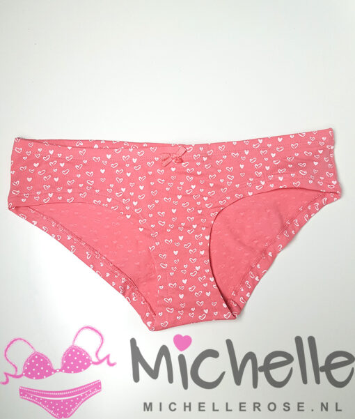 Roze met hartjes dikke gedragen hipster