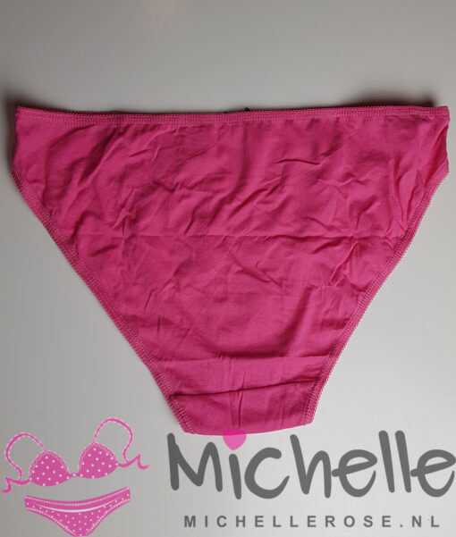 Roze slipje met donkerblauw strikje - Afbeelding 4