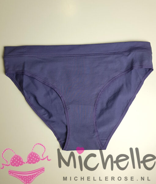 Blauwe katoenen slip