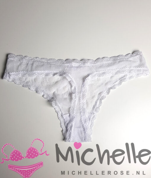 Witte doorschijnende string snowflake - Afbeelding 4