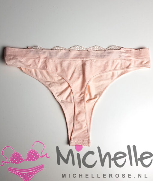 Zachte roze string - Afbeelding 5