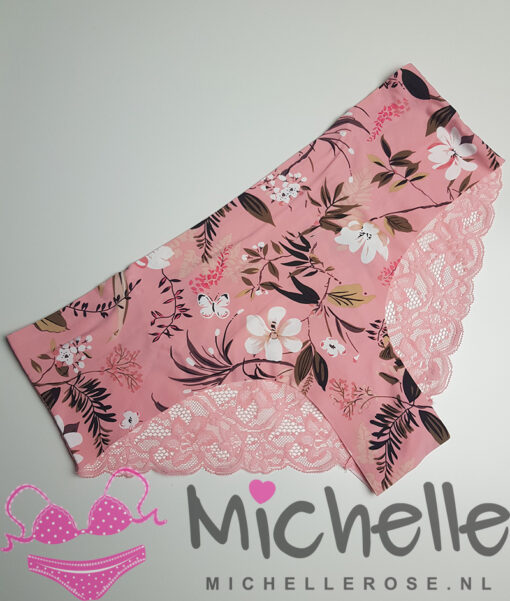 Gedragen invisible hipster roze print