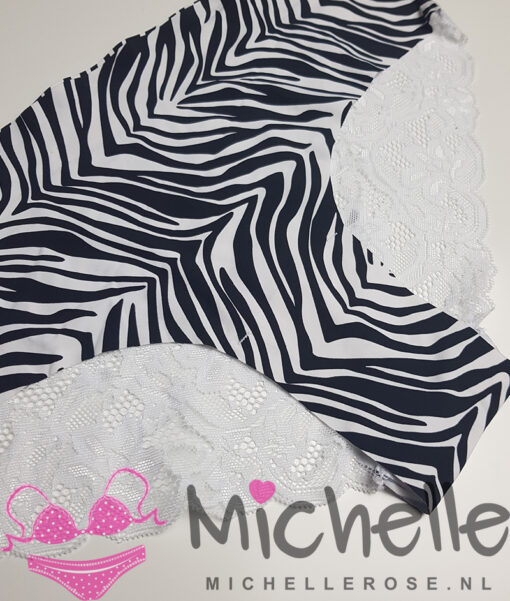 Gedragen invisible hipster zebraprint - Afbeelding 2