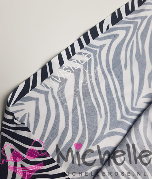Gedragen invisible hipster zebraprint - Afbeelding 3