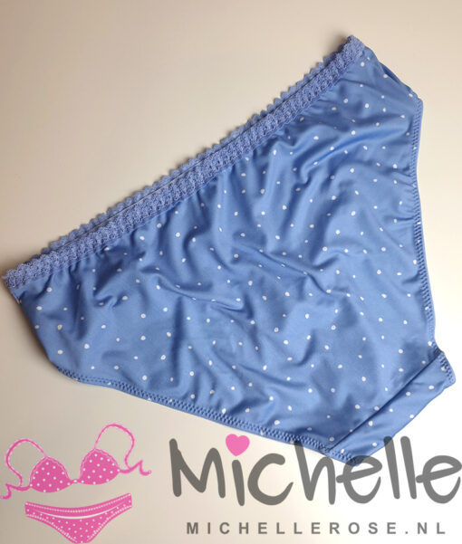 Schattig blauw slipje met stipjes - Afbeelding 3