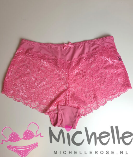 Roze kanten gedragen hipster