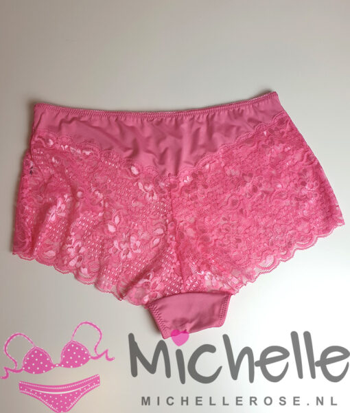 Roze kanten gedragen hipster - Afbeelding 3
