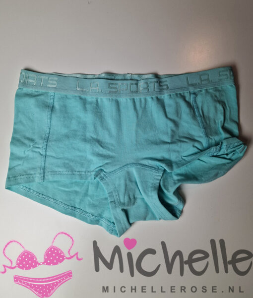 Groene gedragen boxer